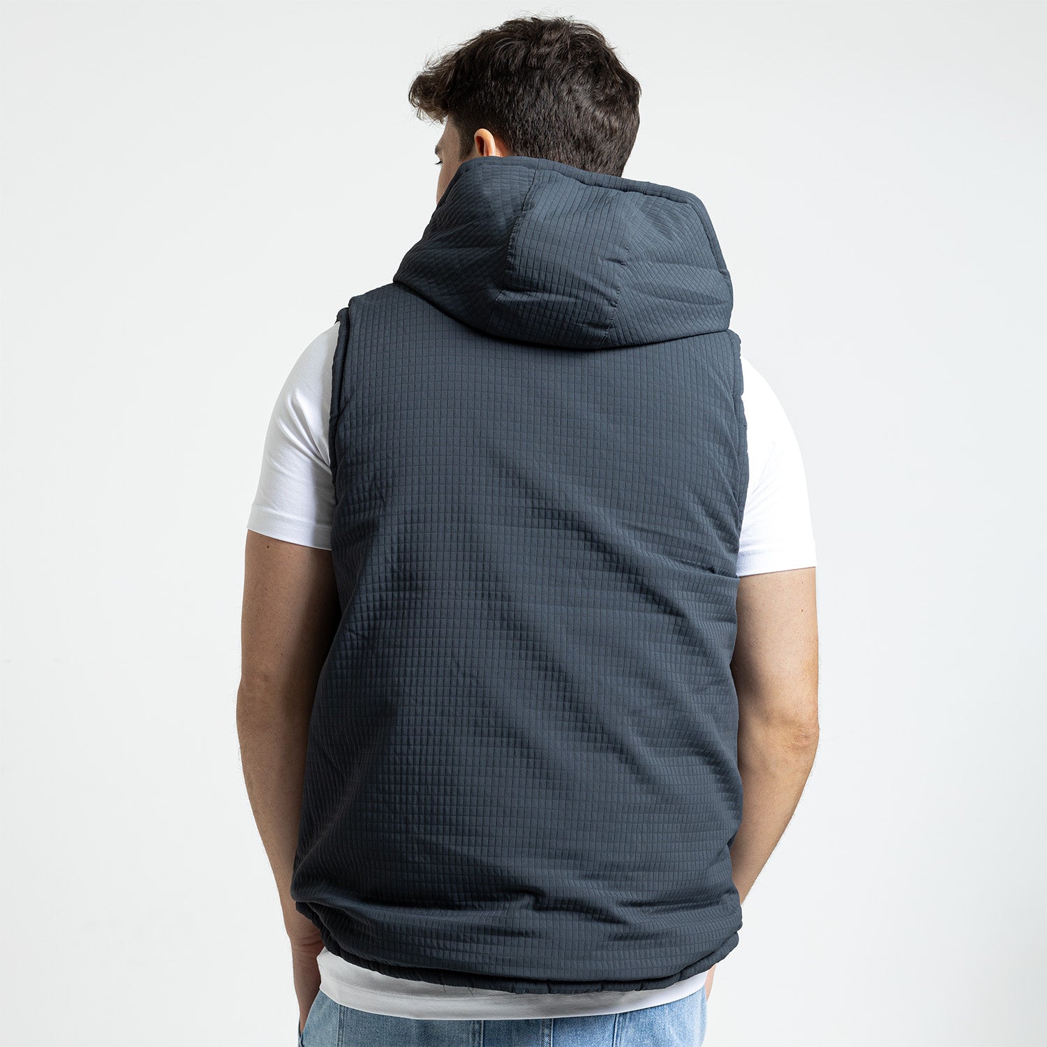 Vest Zippered Hoodie Basic-VST-03-W25