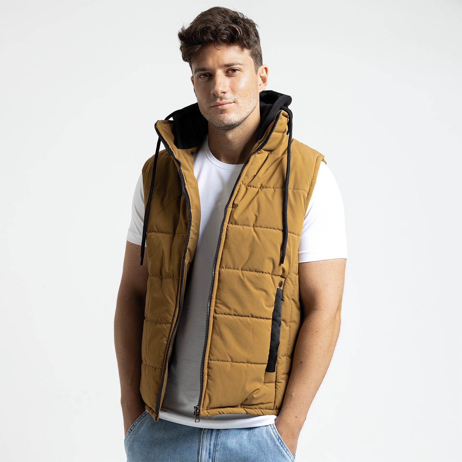 Vest Zippered Hoodie Cut & Saw-VST-02-W25