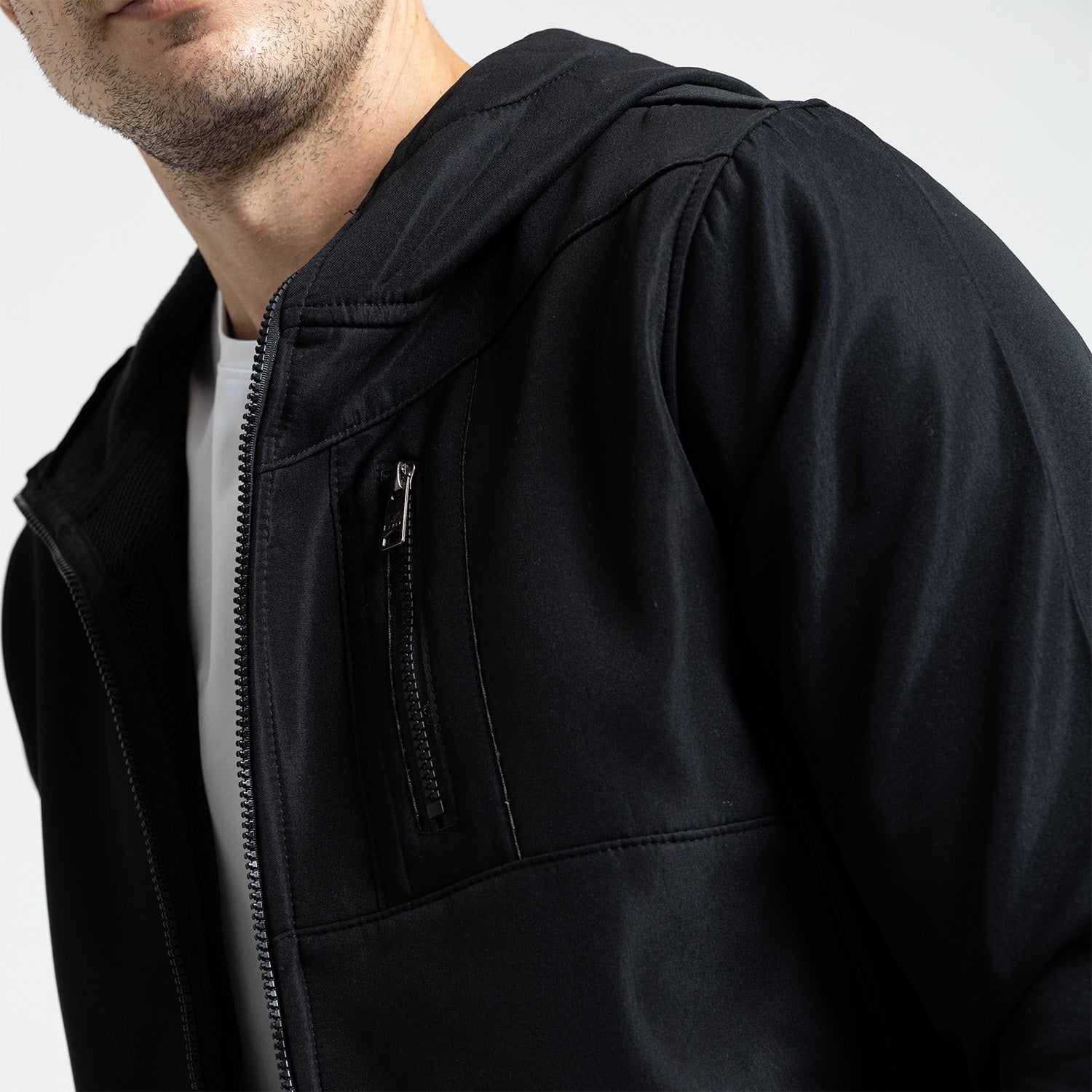 Jacket Zippered Hoodie Cut & Saw-JA-011-W25