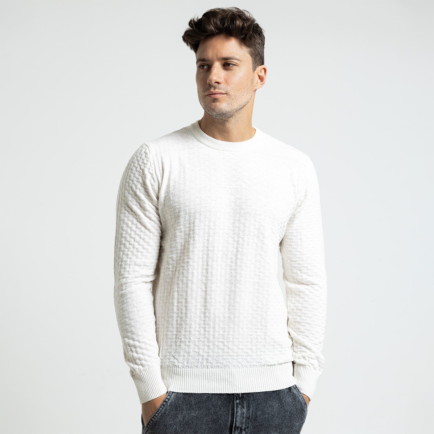 Pullover R Basic-WR-16-W25