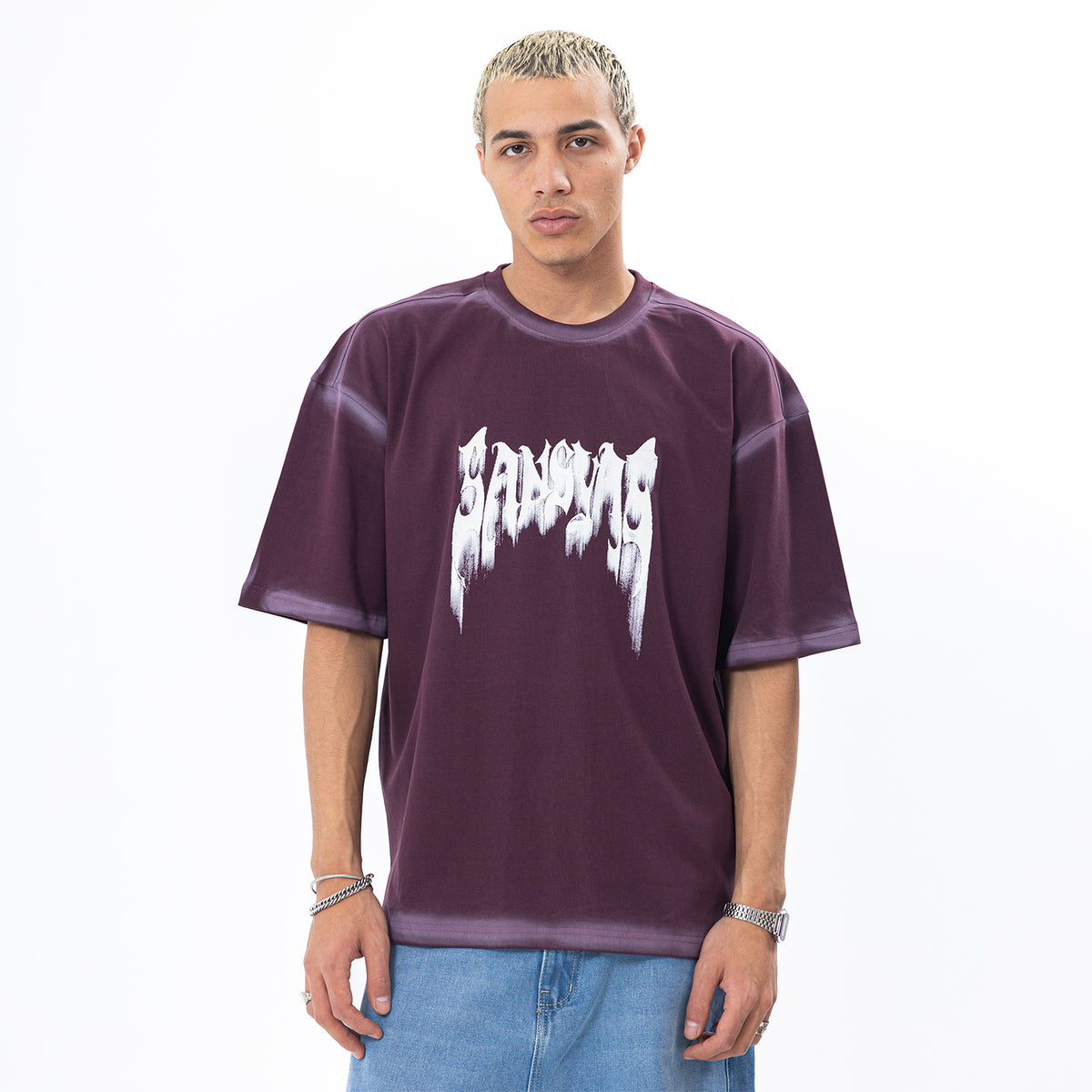 T Shirt R OVER SIZE Printed TR-144-S25 Main image