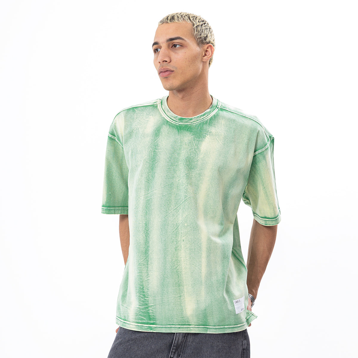 T.Shirt R Over Size BASIC TR-101-S25 Main image