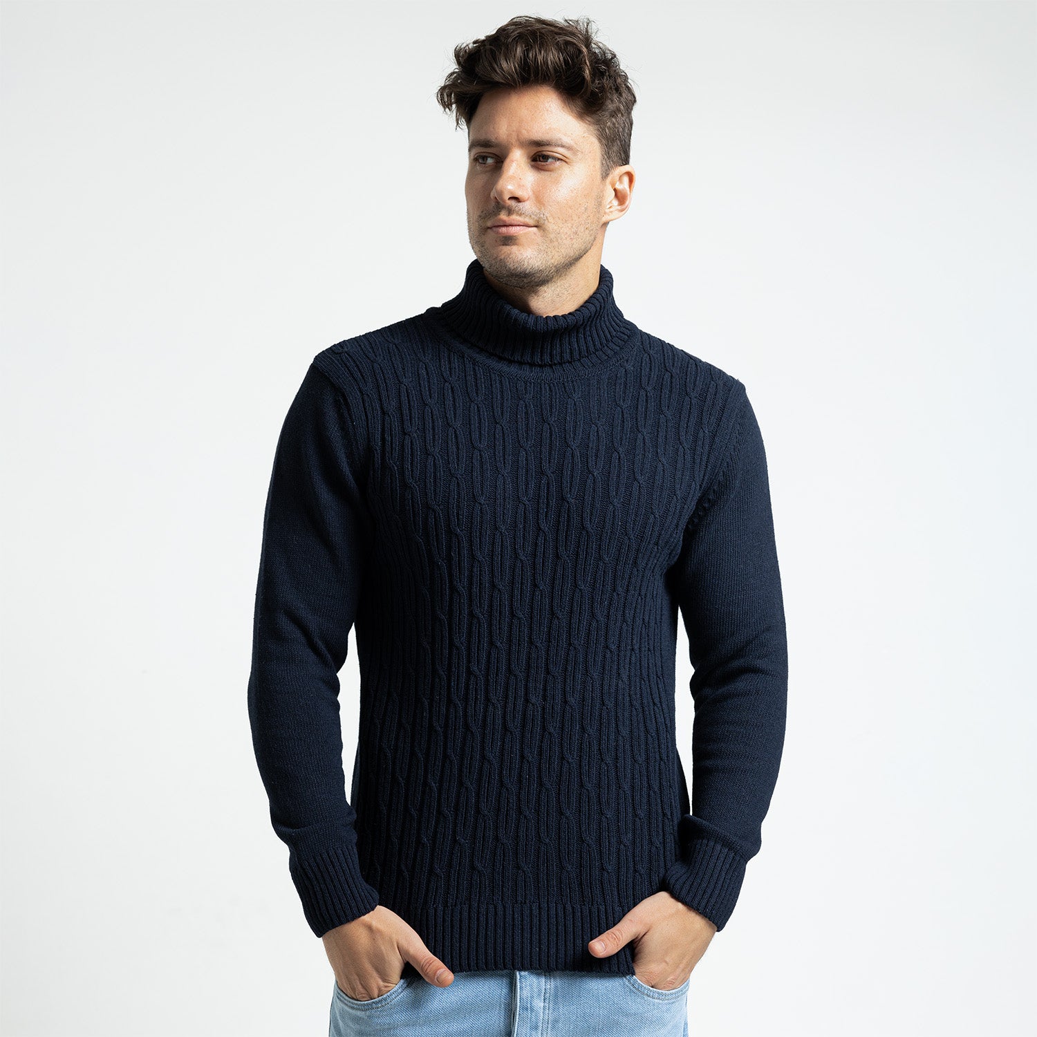 Pullover Half Neck Basic-WR-12-W25