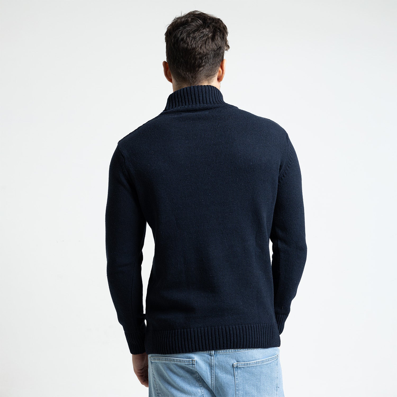 Pullover Half Neck Basic-WR-12-W25