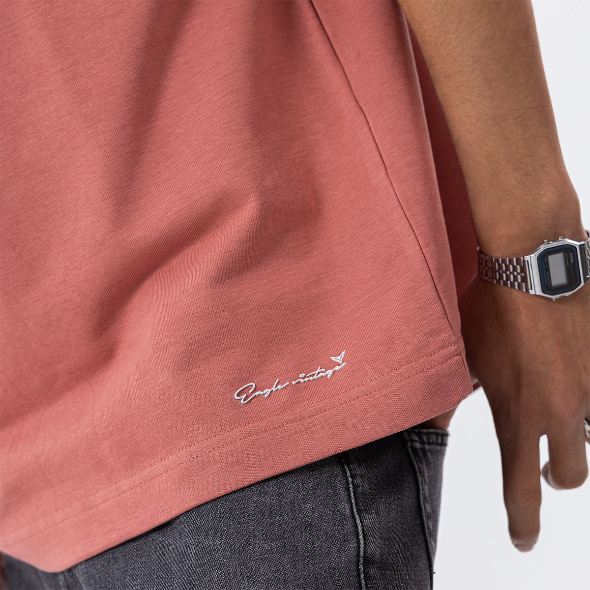 T.Shirt R Over Size Printed TR-043 S25