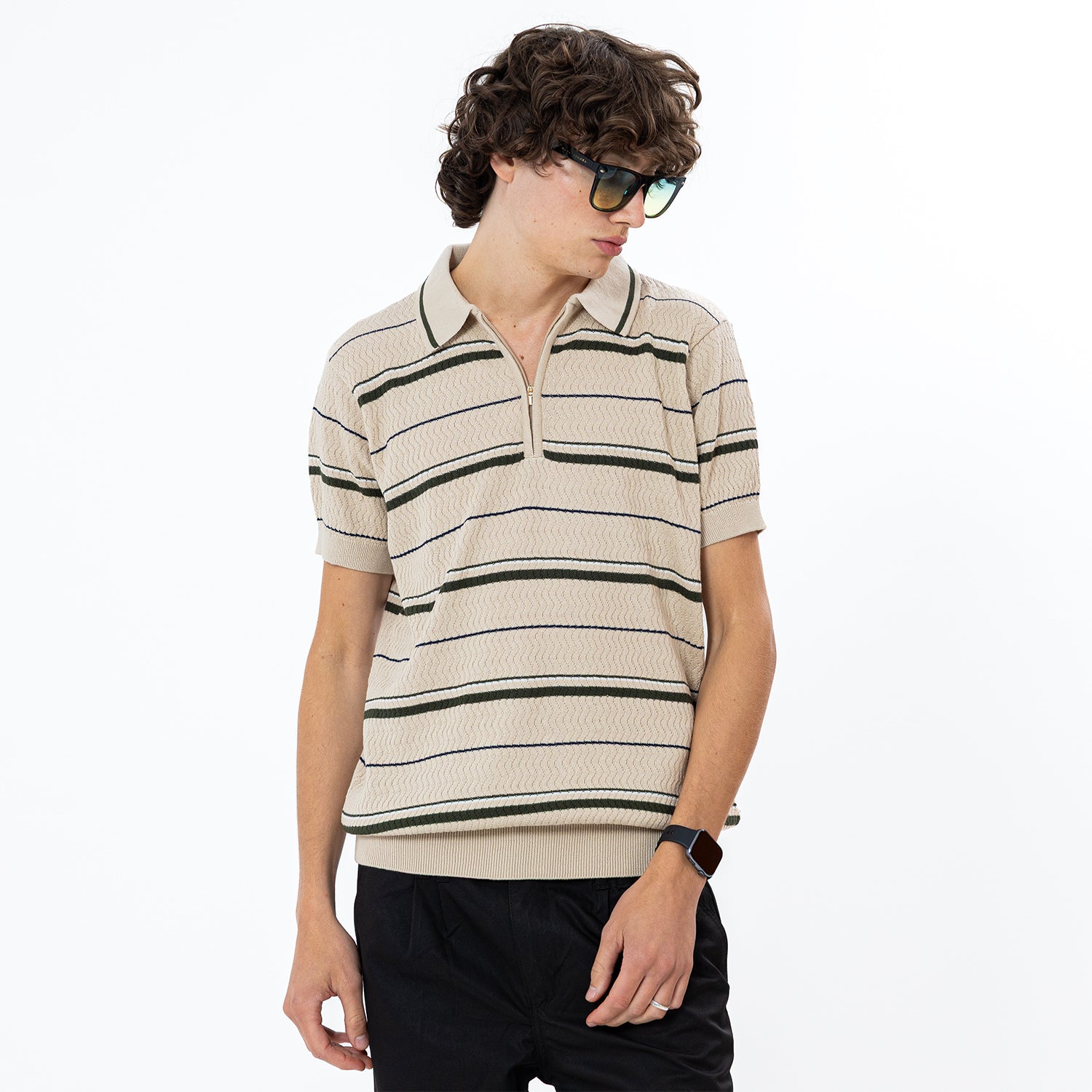 Polo Shirt Zipper Trico TPT-08-S26