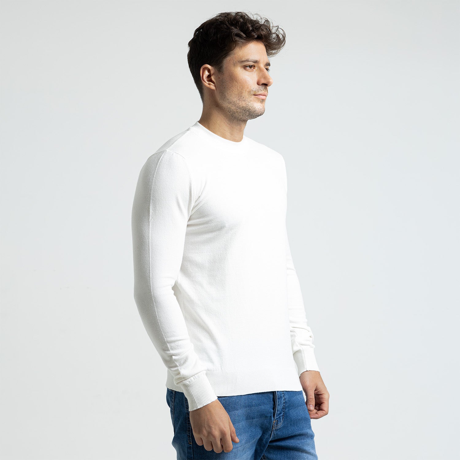 Pullover Half Neck Basic-WA-1-W25