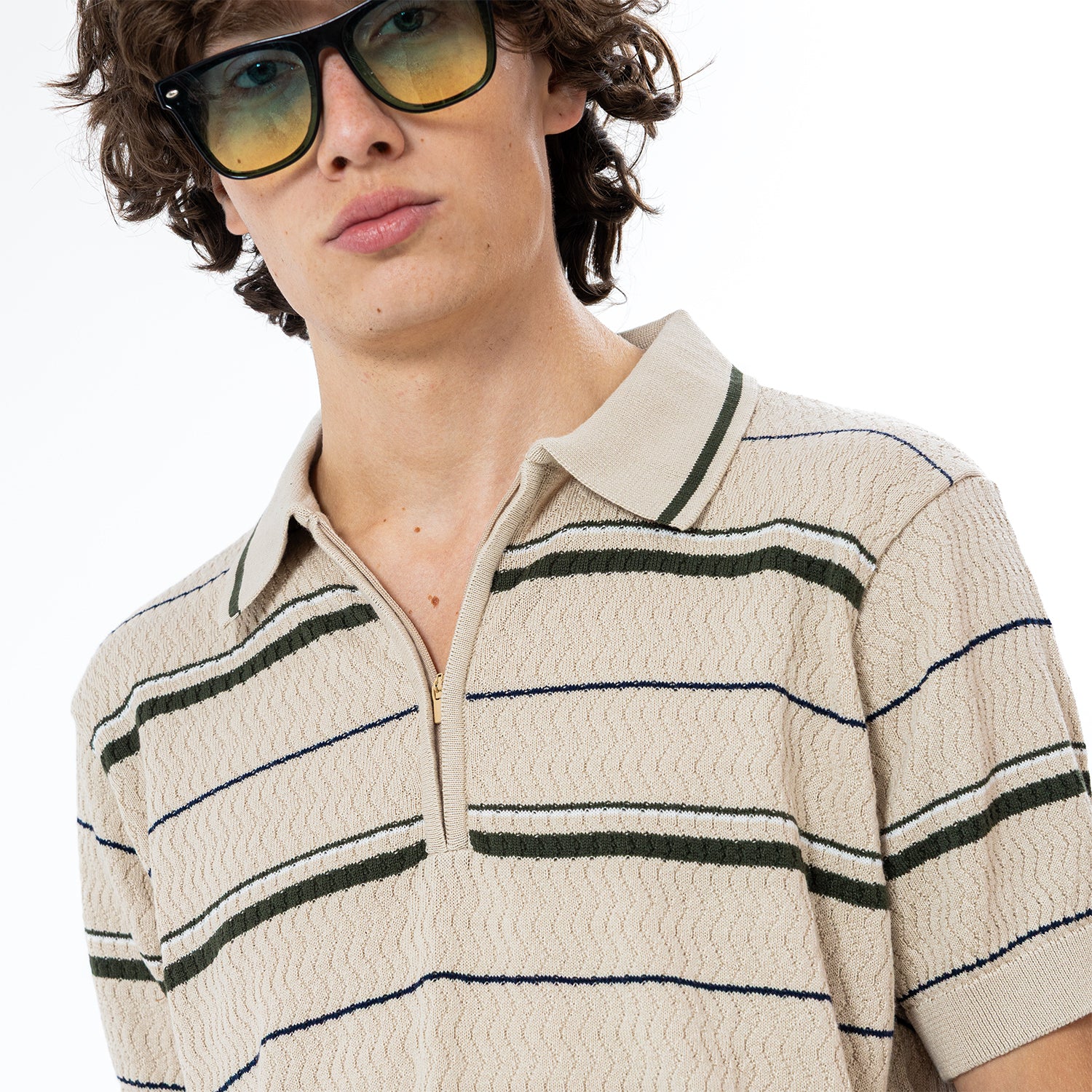 Polo Shirt Zipper Trico TPT-08-S26