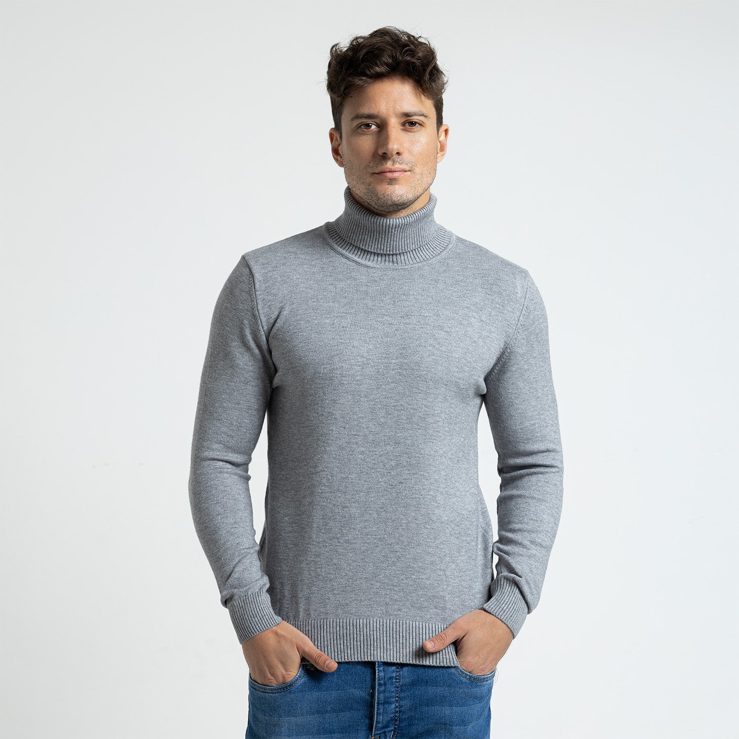 Pullover High Neck Basic-WA-2-W25