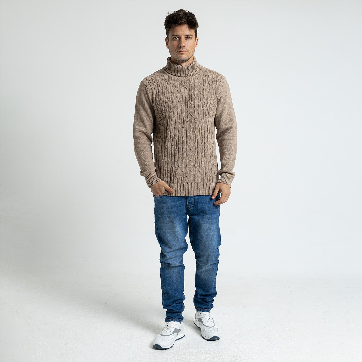 Pullover Half Neck Basic-WR-12-W25