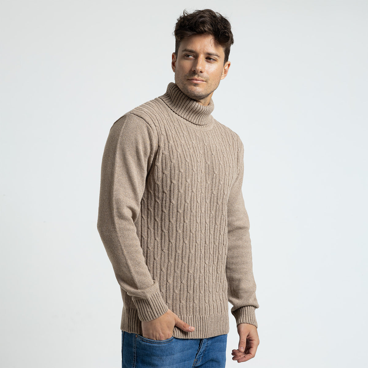 Pullover Half Neck Basic-WR-12-W25