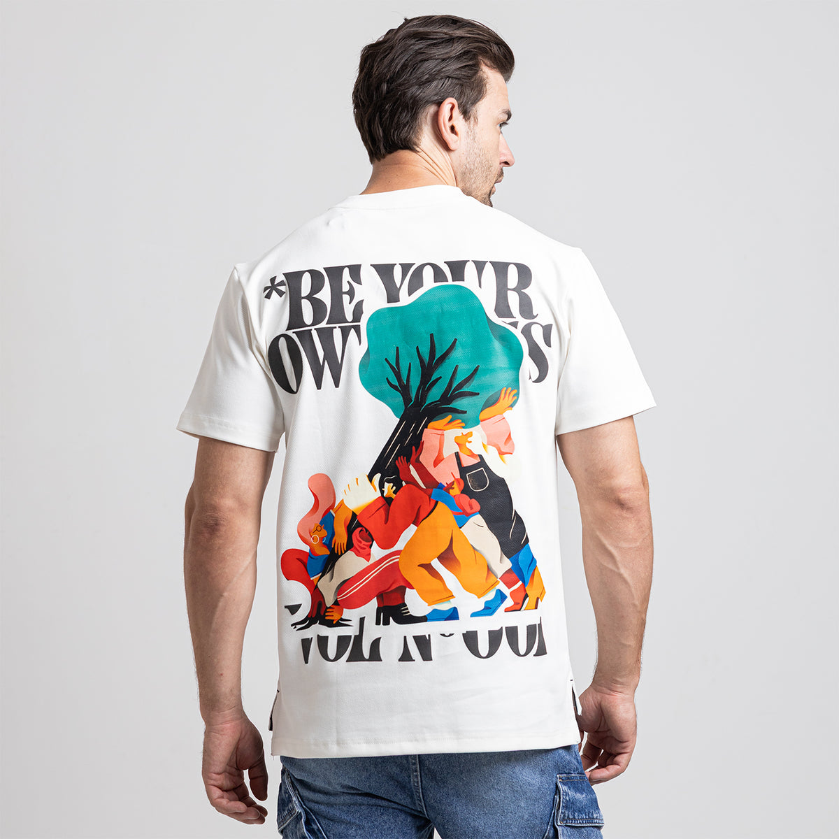 T Shirt R Relaxed Printed TR-036-S25