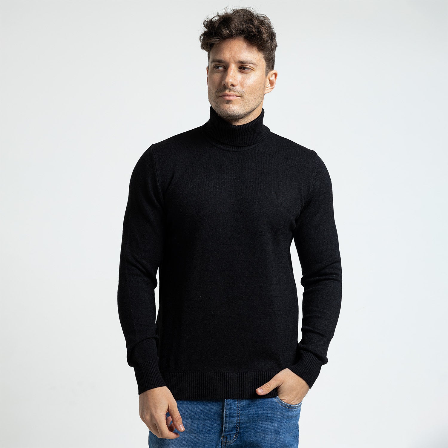 Pullover High Neck Basic-WA-2-W25