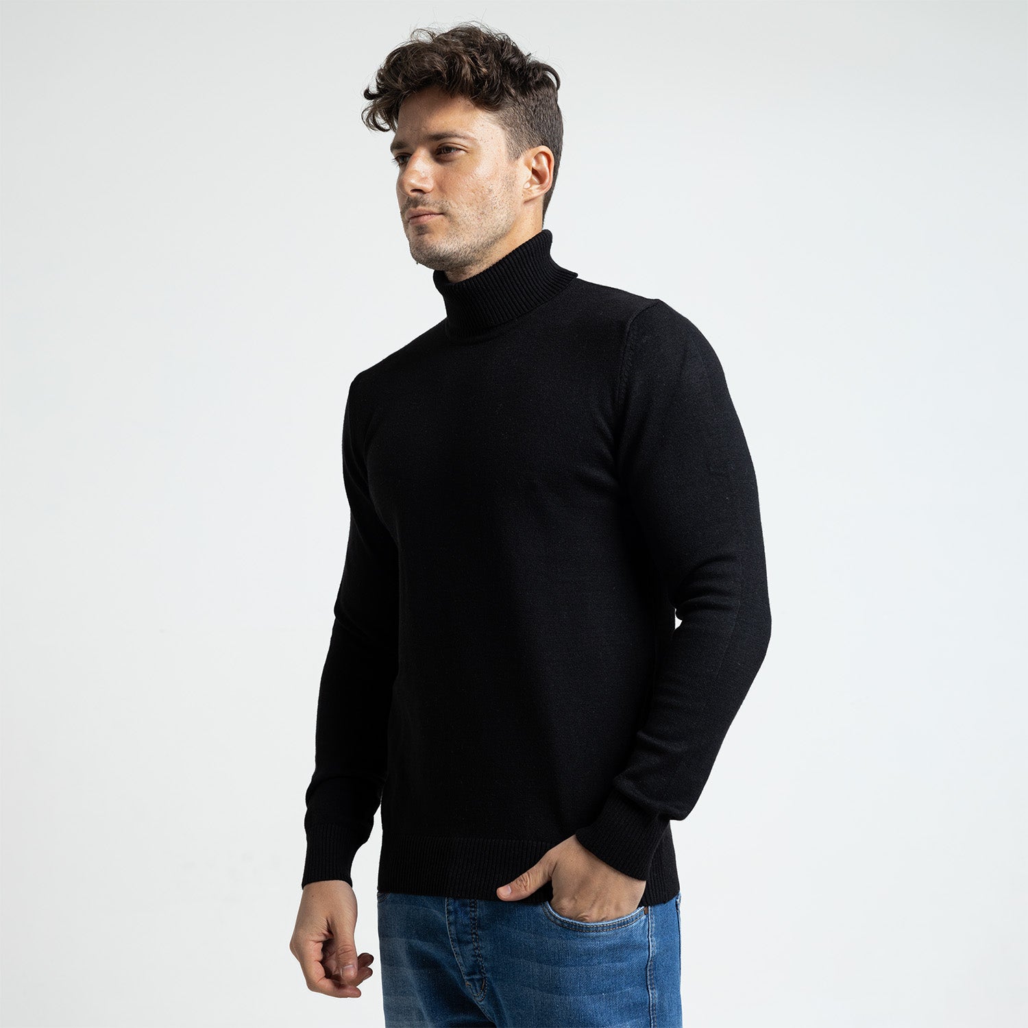 Pullover High Neck Basic-WA-2-W25