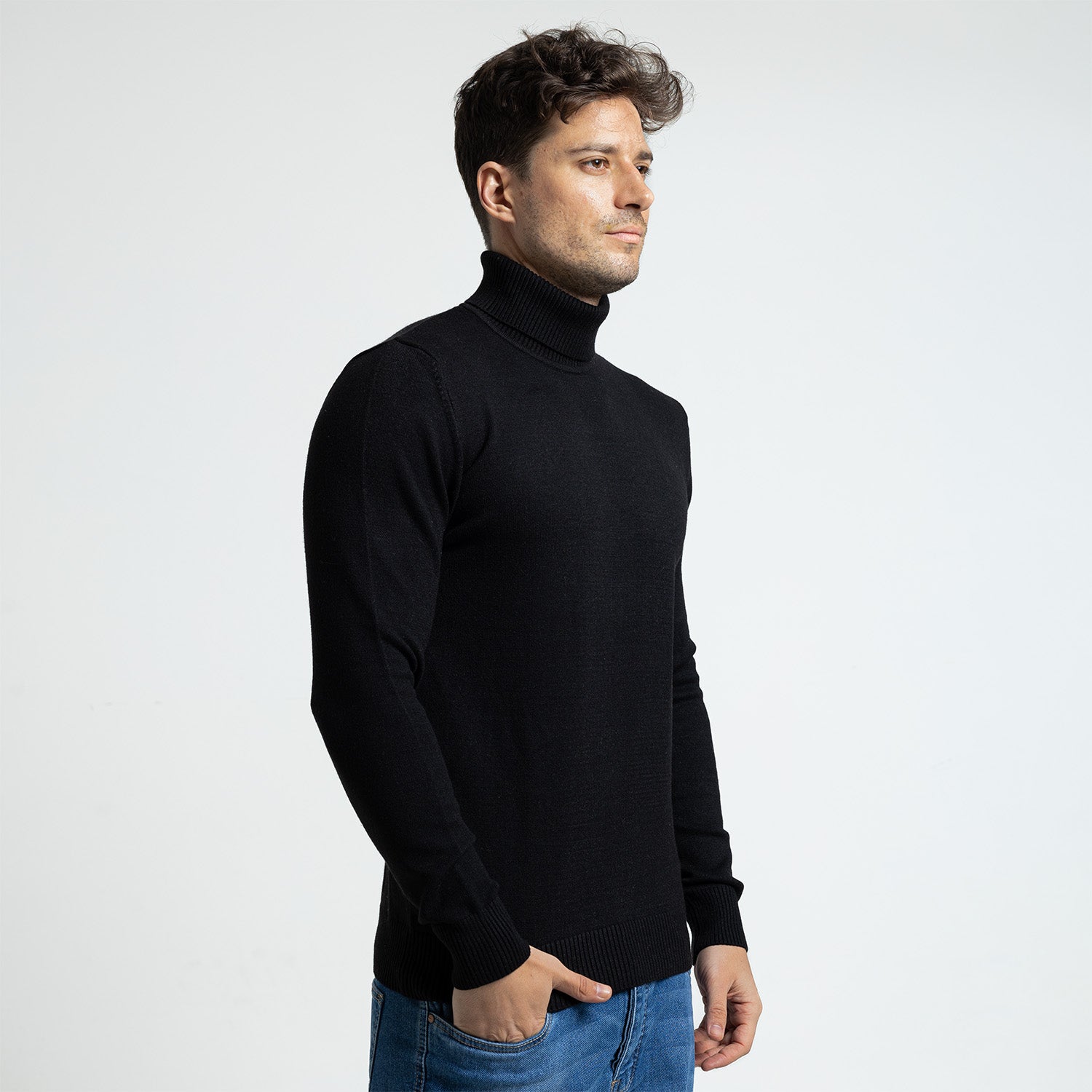 Pullover High Neck Basic-WA-2-W25