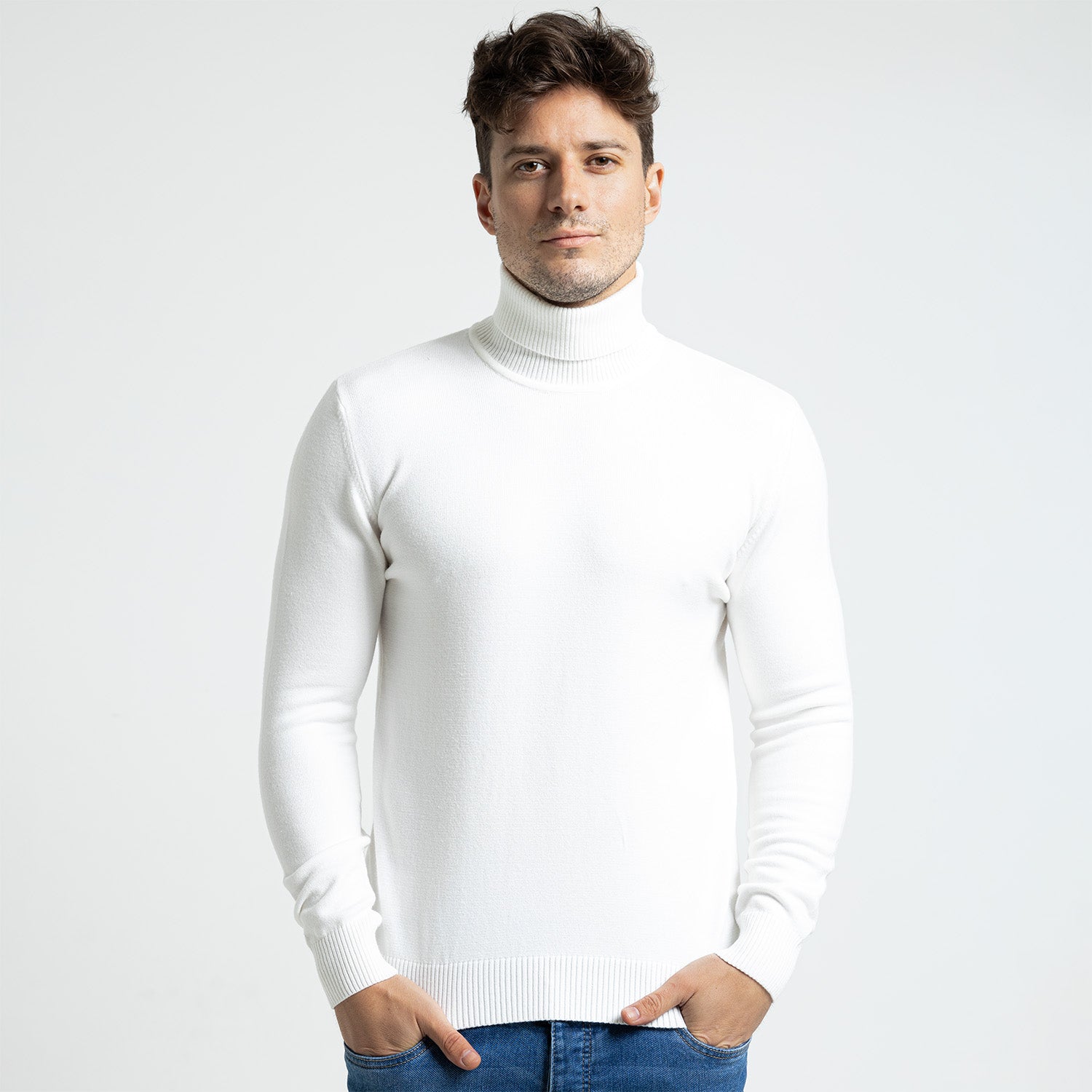 Pullover High Neck Basic-WA-2-W25