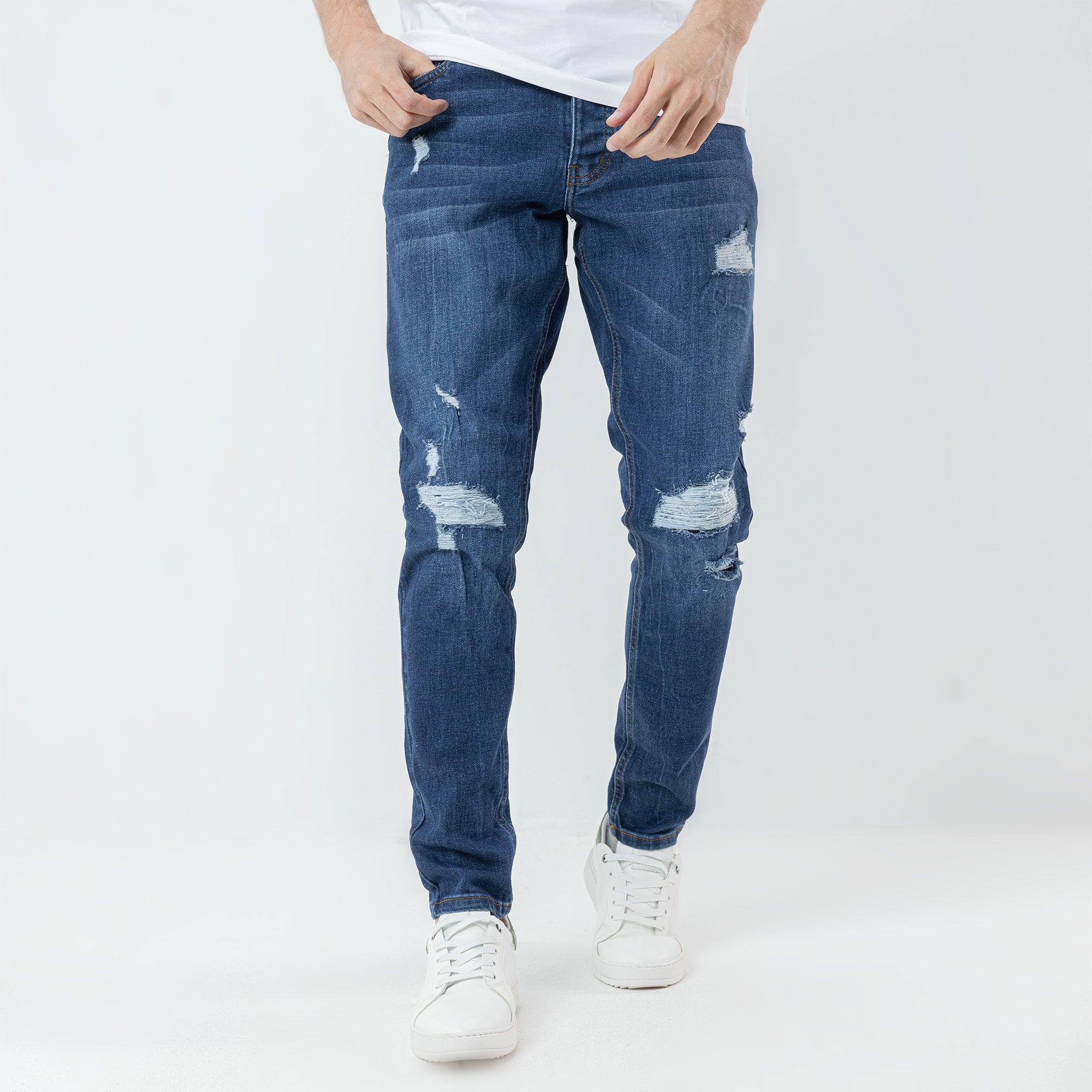 Jeans Slim Cut & Saw-JN-727