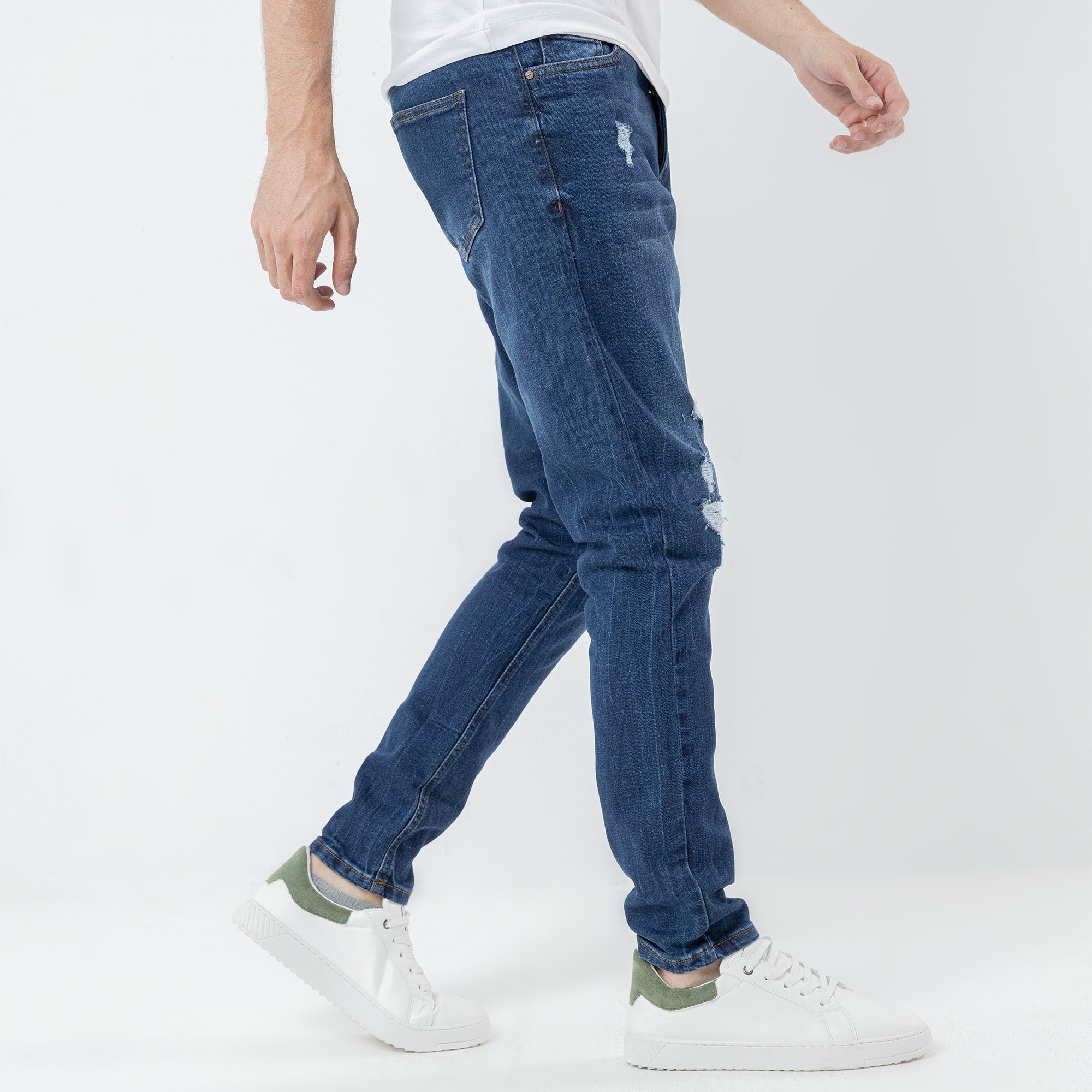 Jeans Slim Cut & Saw-JN-727