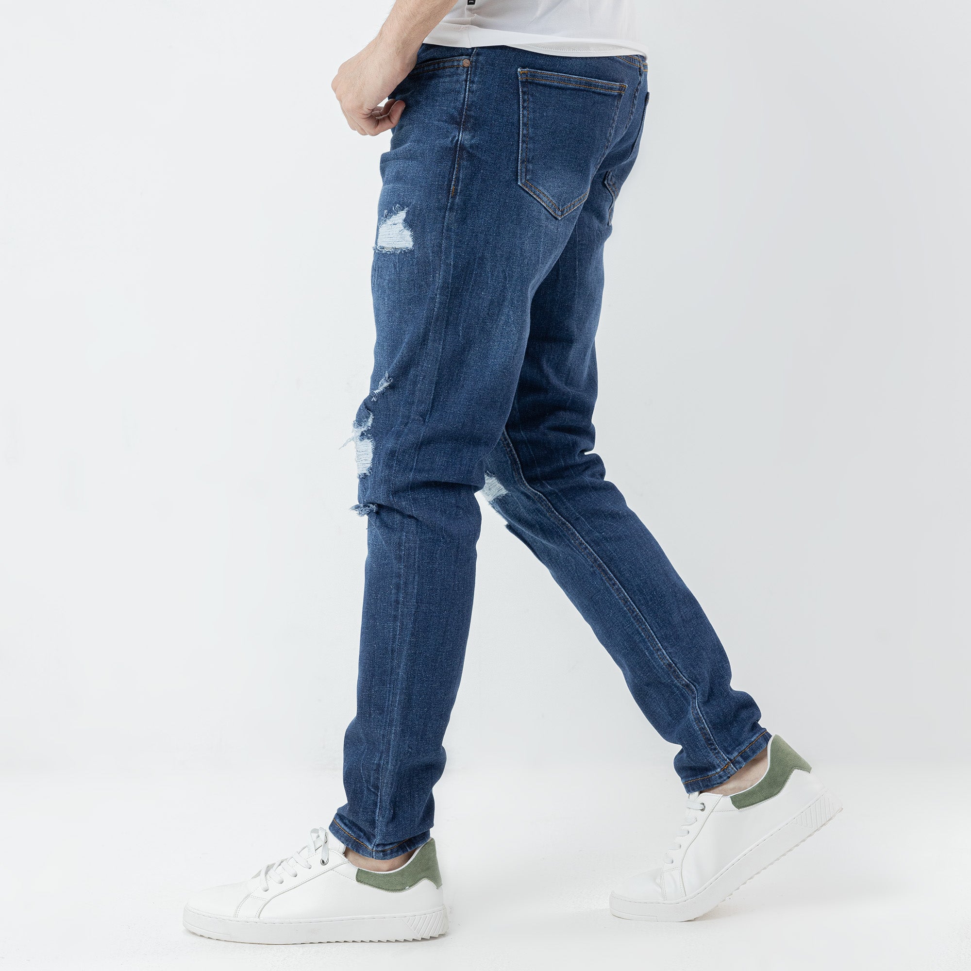 Jeans Slim Cut & Saw-JN-727