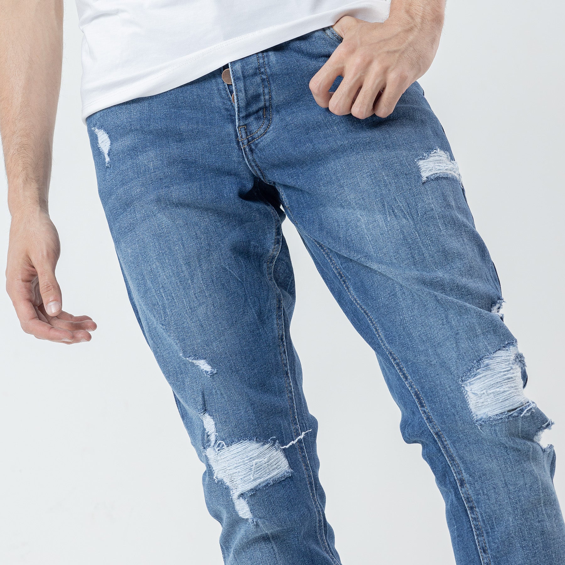 Jeans Slim Cut & Saw-JN-526