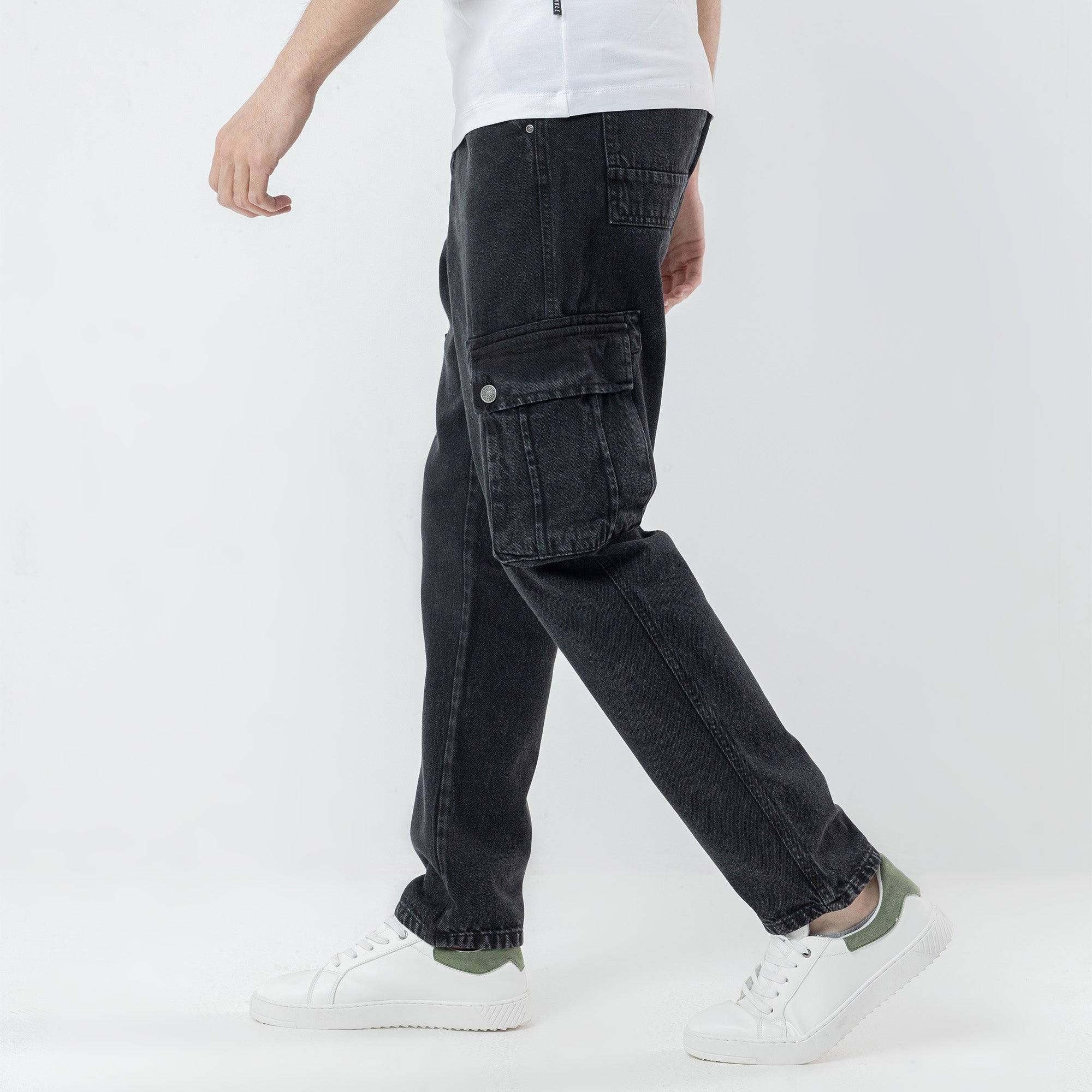 Jeans Cargo Basic 2 Pockets-JO-527