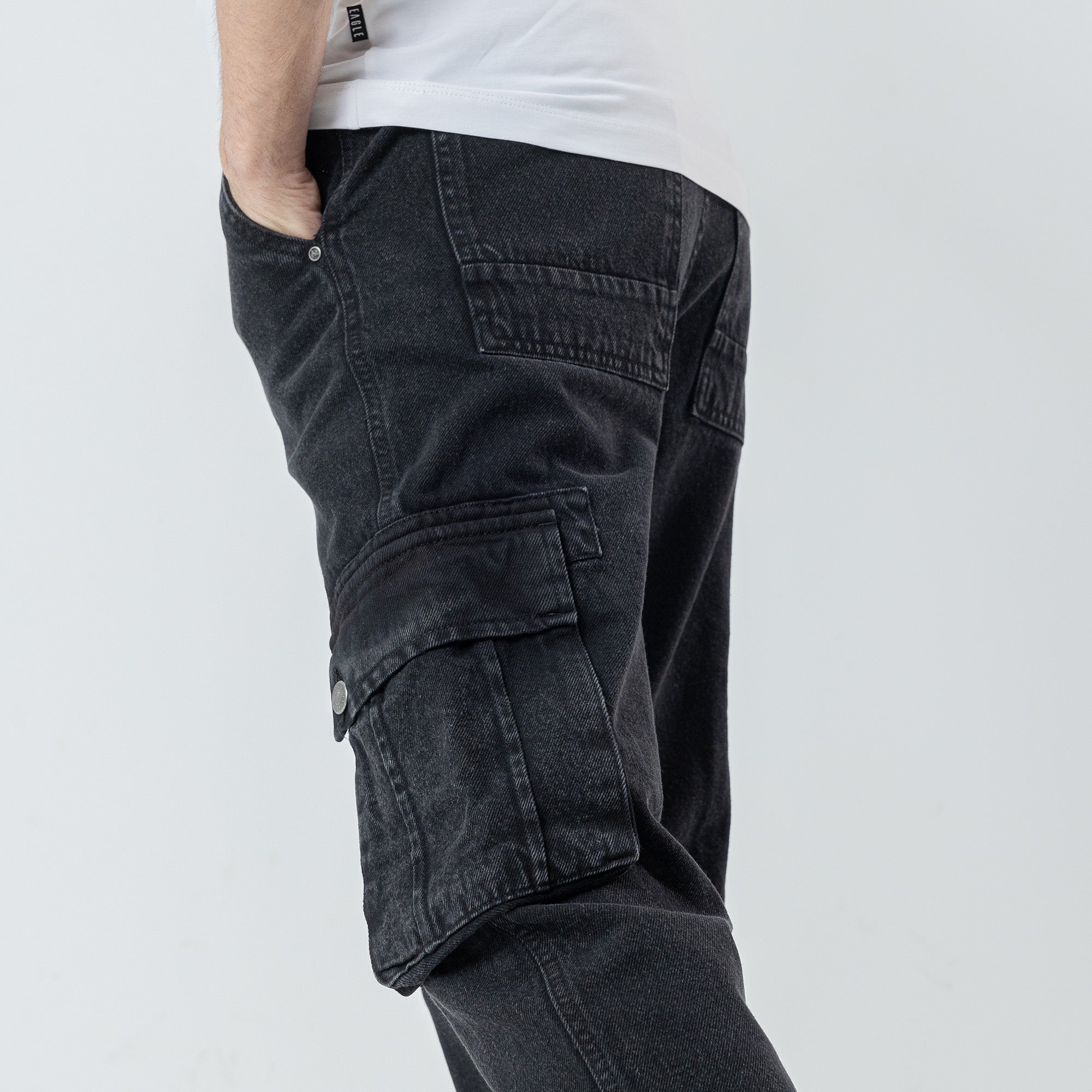 Jeans Cargo Basic 2 Pockets-JO-527