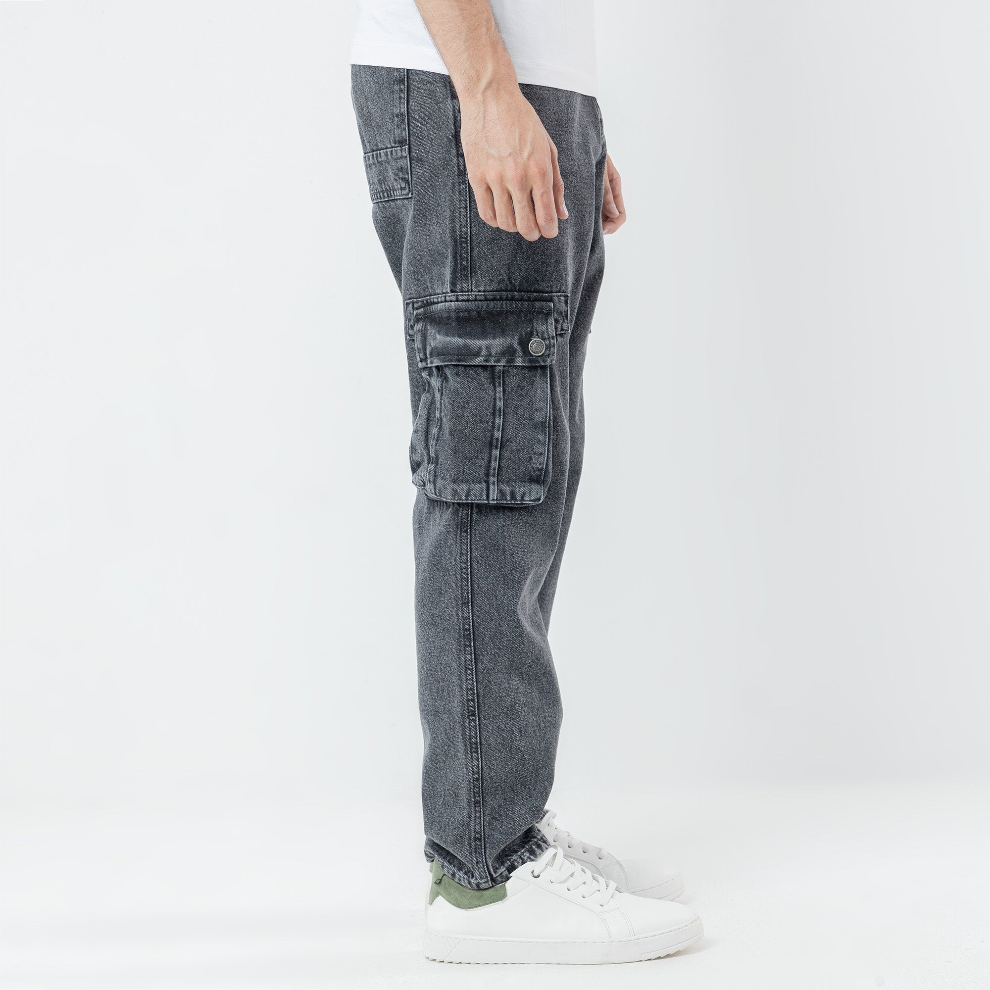 Jeans Cargo Basic 2 Pockets-JO-527