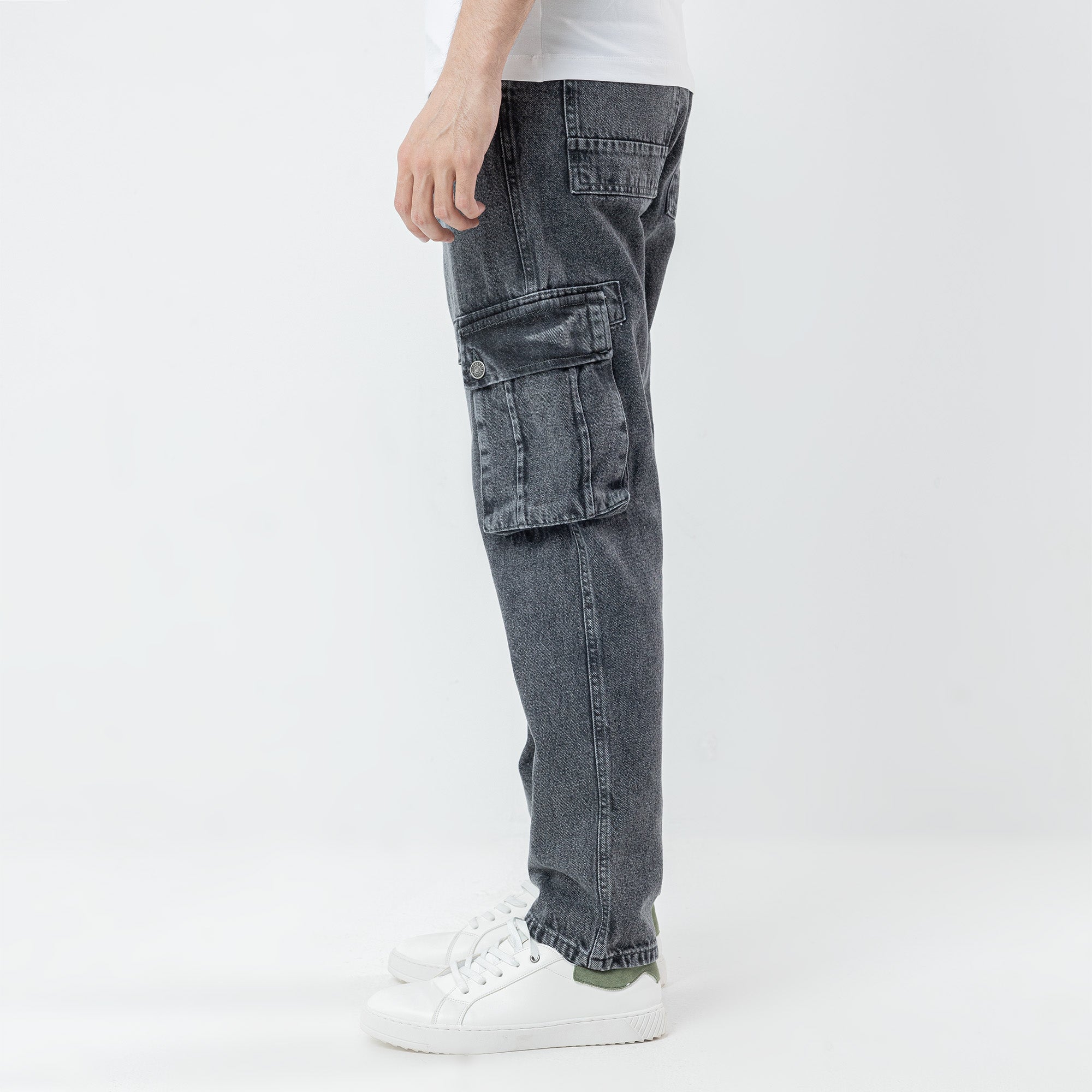 Jeans Cargo Basic 2 Pockets-JO-527