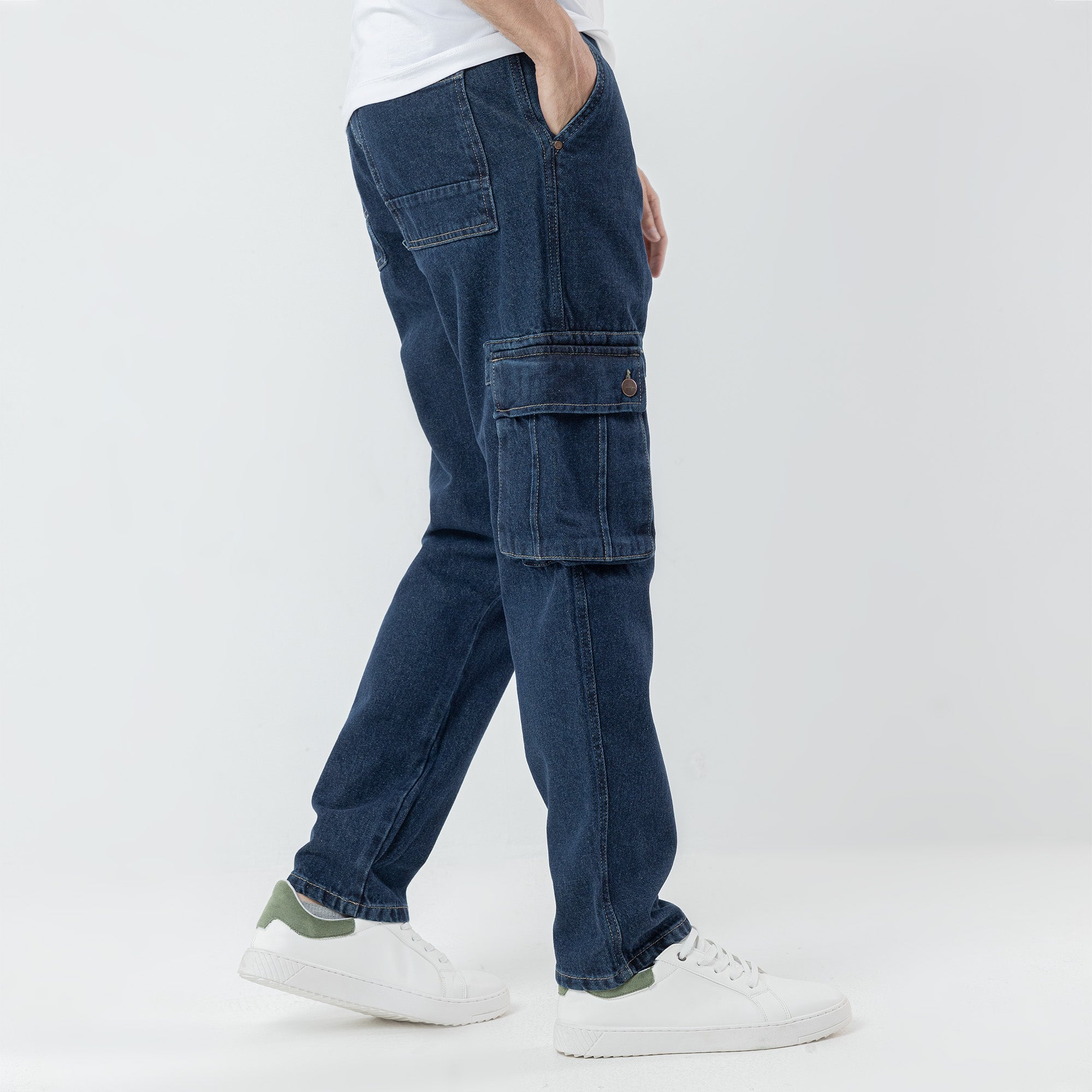 Jeans Cargo Basic 2 Pockets-JO-527