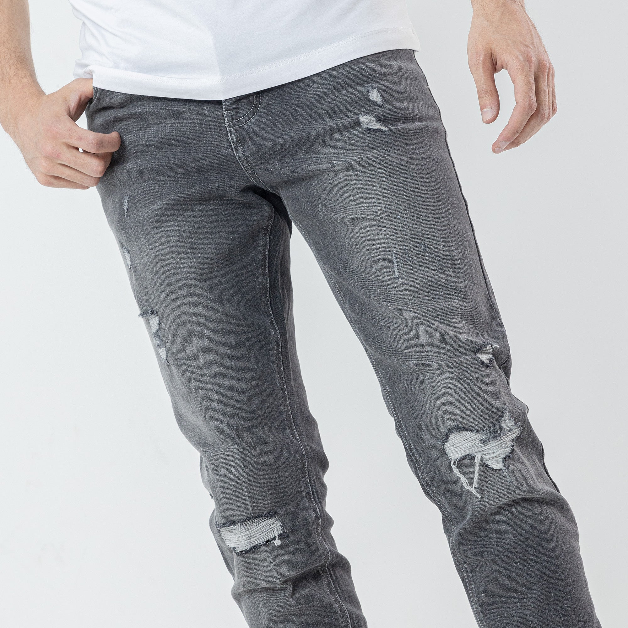 Jeans Slim Cut & Saw-JN-727