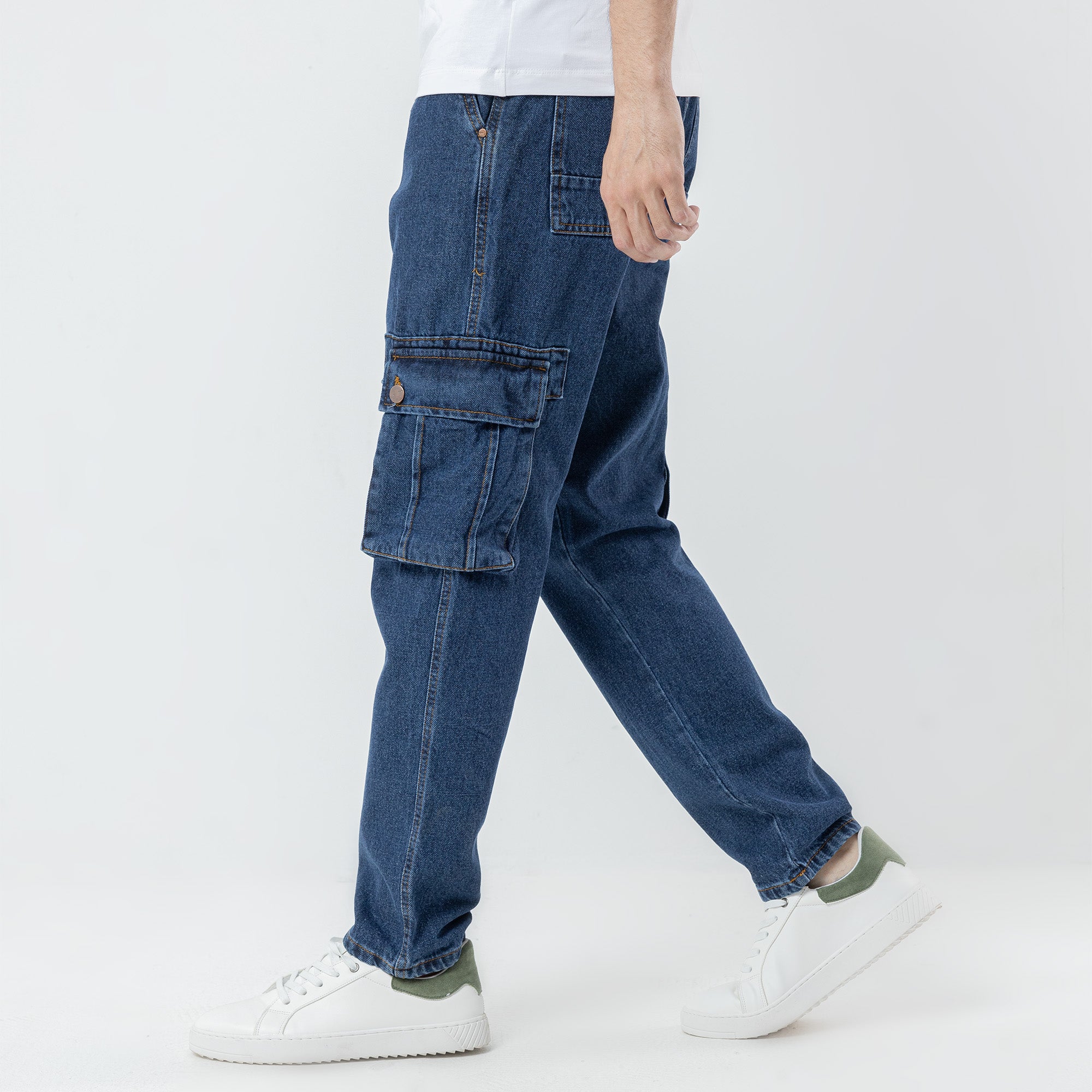 Jeans Cargo Basic 2 Pockets-JO-527