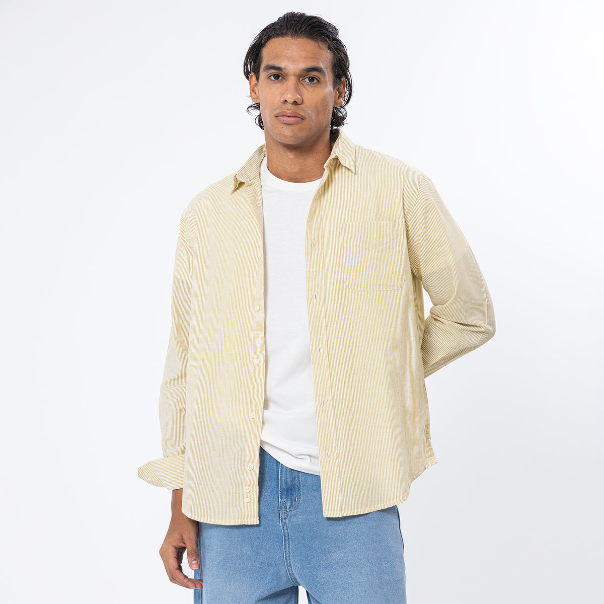 Shirt L/S Basic 1 Pocket SH-560-S26