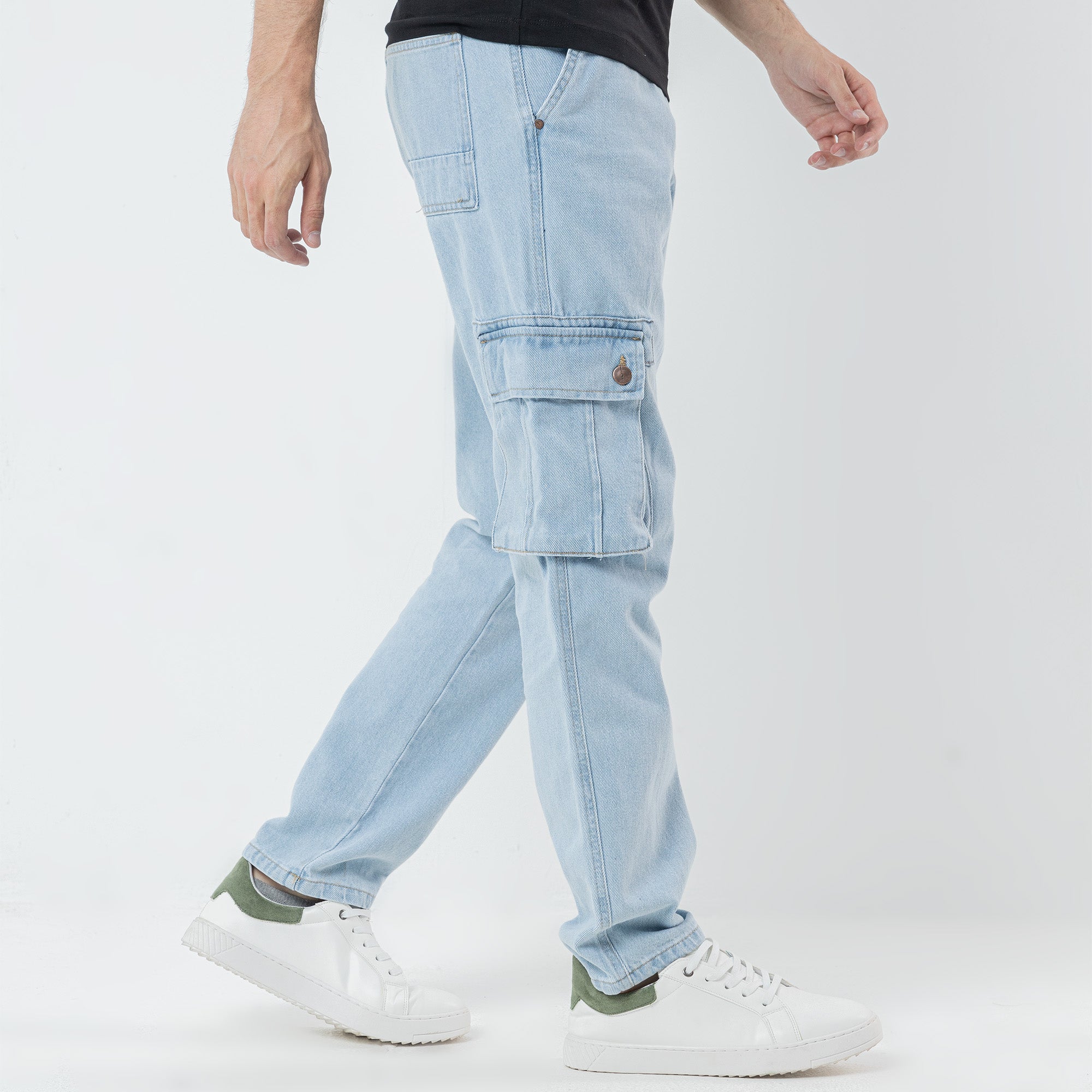 Jeans Cargo Basic 2 Pockets-JO-527