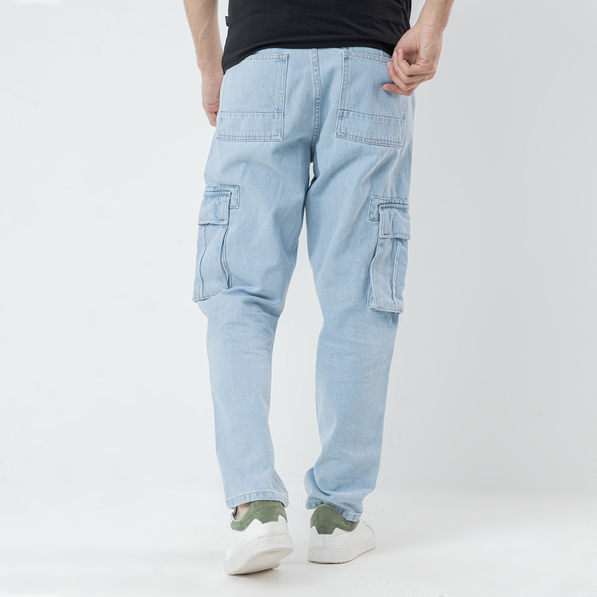 Jeans Cargo Basic 2 Pockets-JO-527