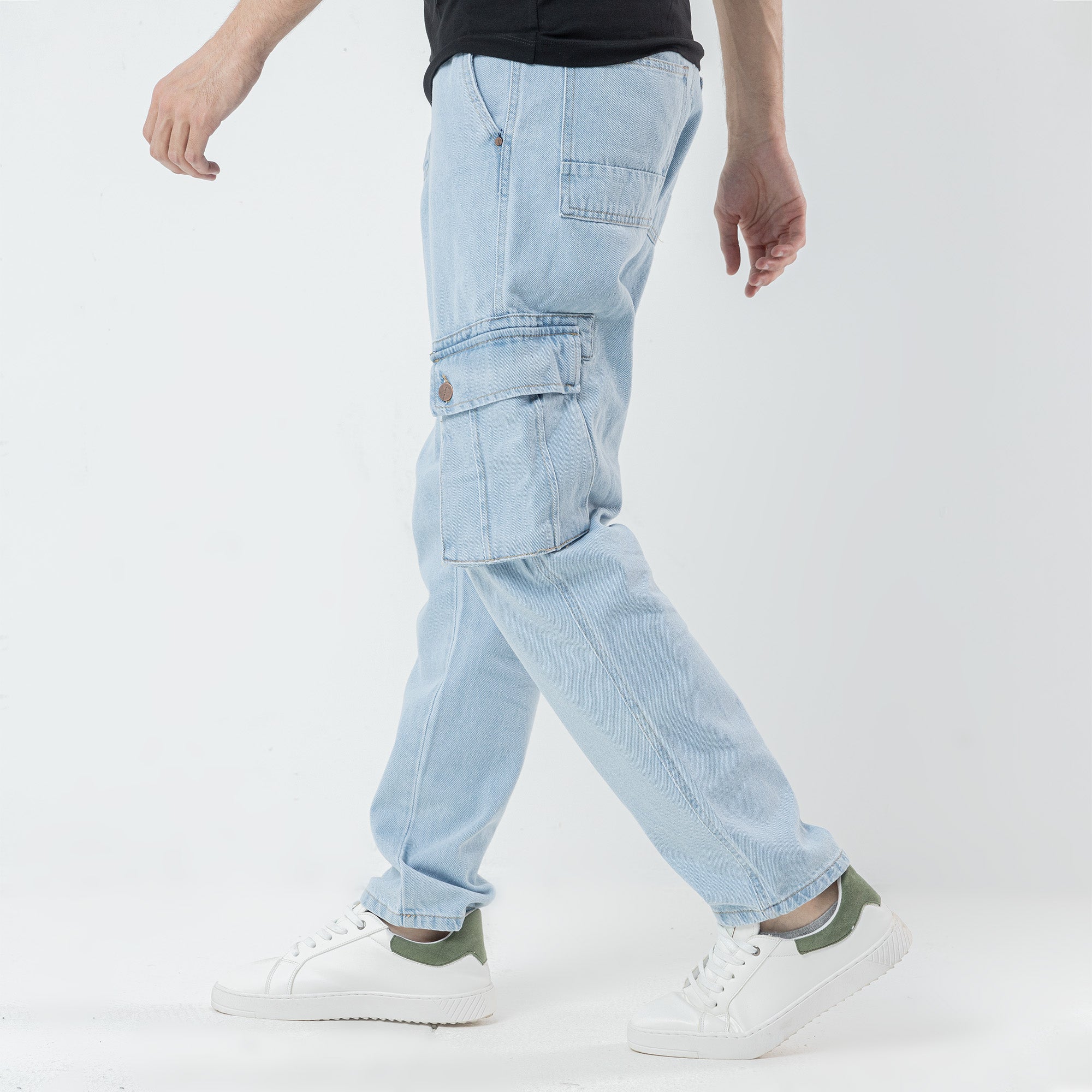 Jeans Cargo Basic 2 Pockets-JO-527