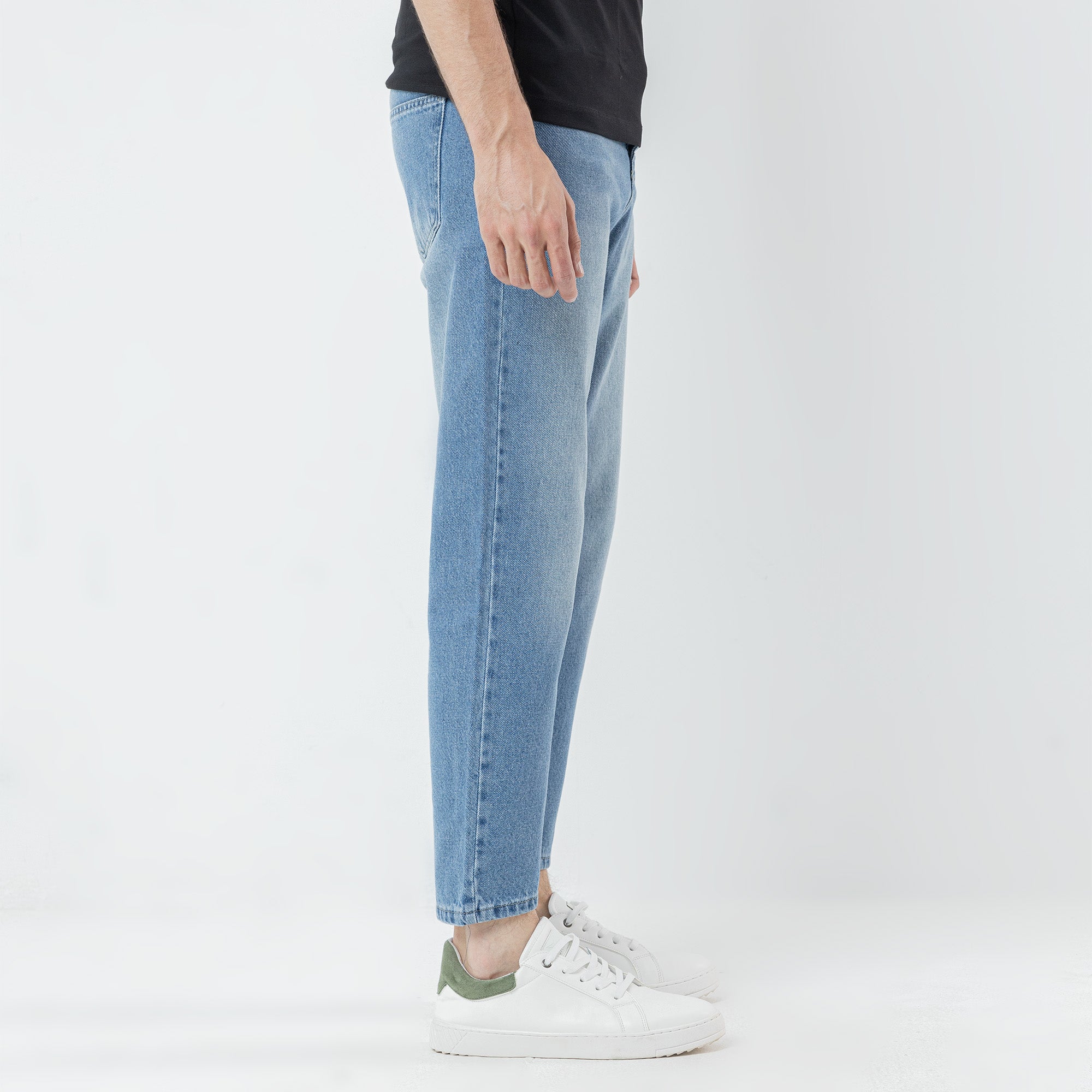 Jeans Cropped Cut & Saw-JN-509