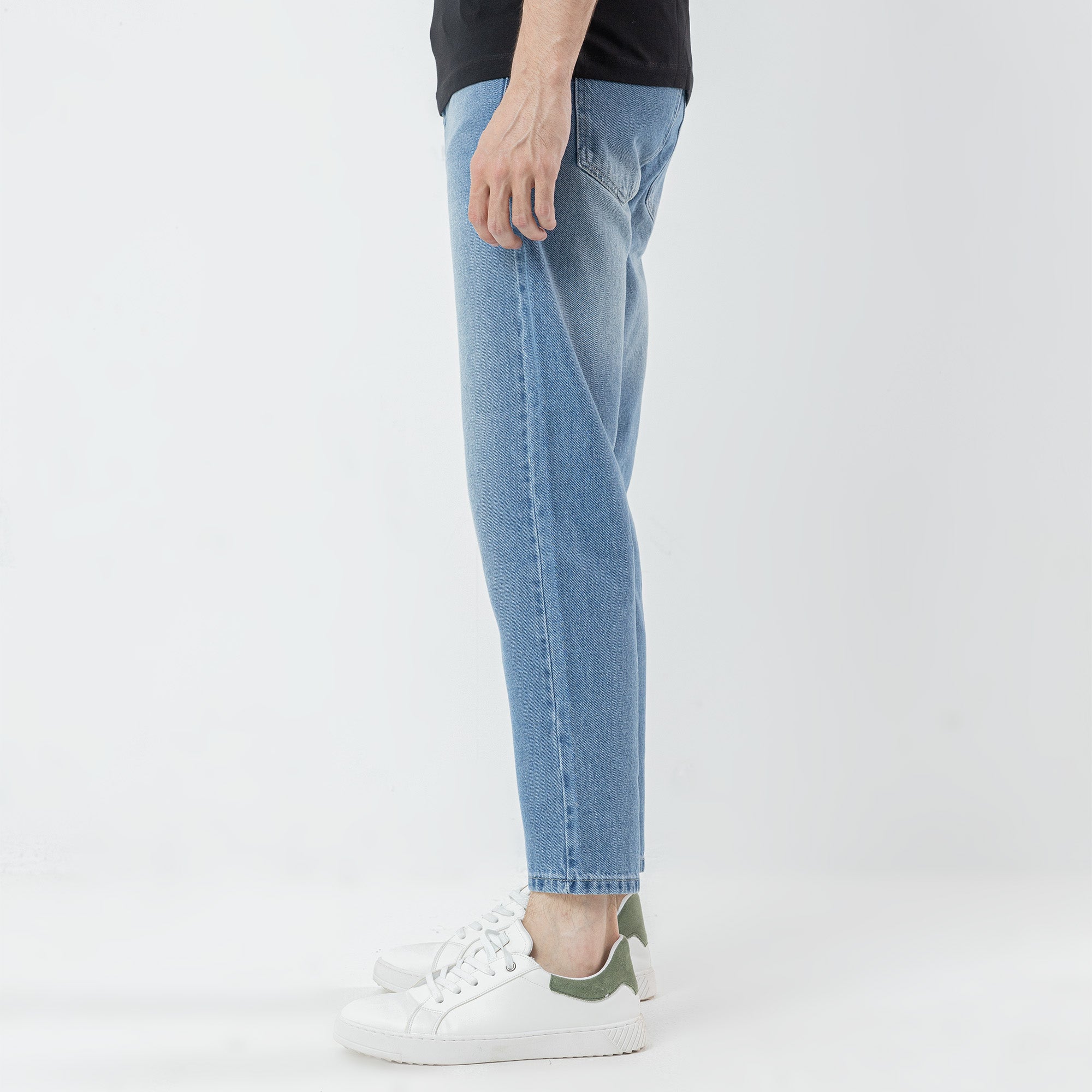 Jeans Cropped Cut & Saw-JN-509