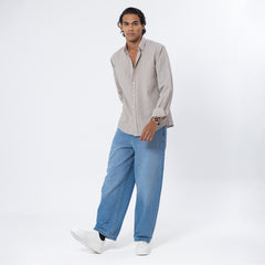 Linen Shirt L/S Striped SH-564-S26