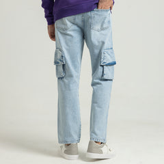 Jeans Wide Leg Cut & Saw-JN-913-W25