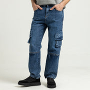 Jeans Wide Leg Cut & Saw-JN-913-W25