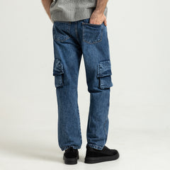 Jeans Wide Leg Cut & Saw-JN-913-W25