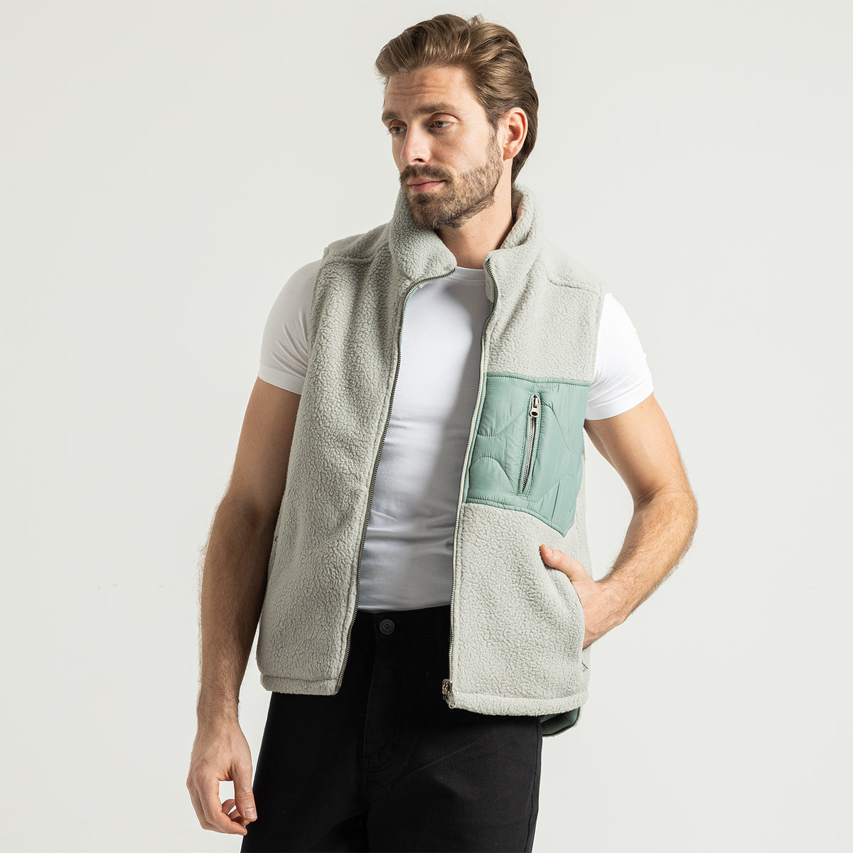 Vest Zipper Basic-VST-04-W25