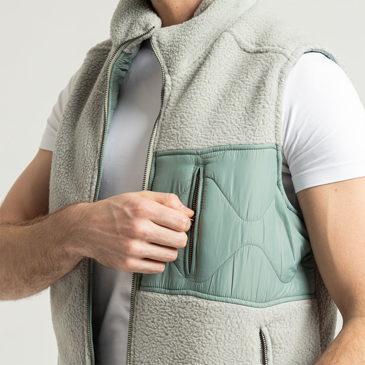Vest Zipper Basic-VST-04-W25