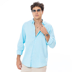 Linen Shirt L/S Basic SH-571-S26