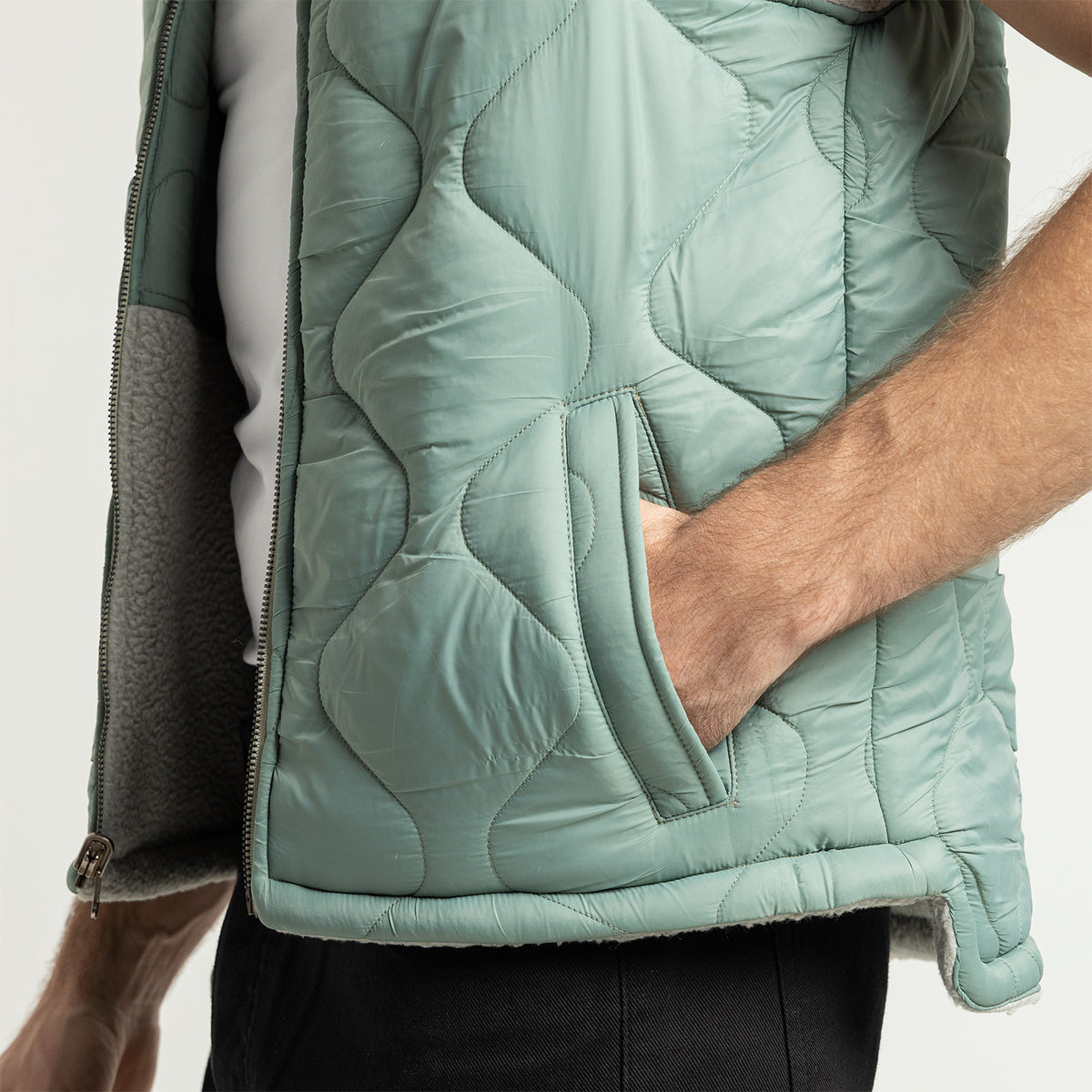Vest Zipper Basic-VST-04-W25