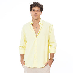Linen Shirt L/S Basic SH-571-S26