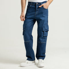 Jeans Wide Leg Cut & Saw-JN-913-W25