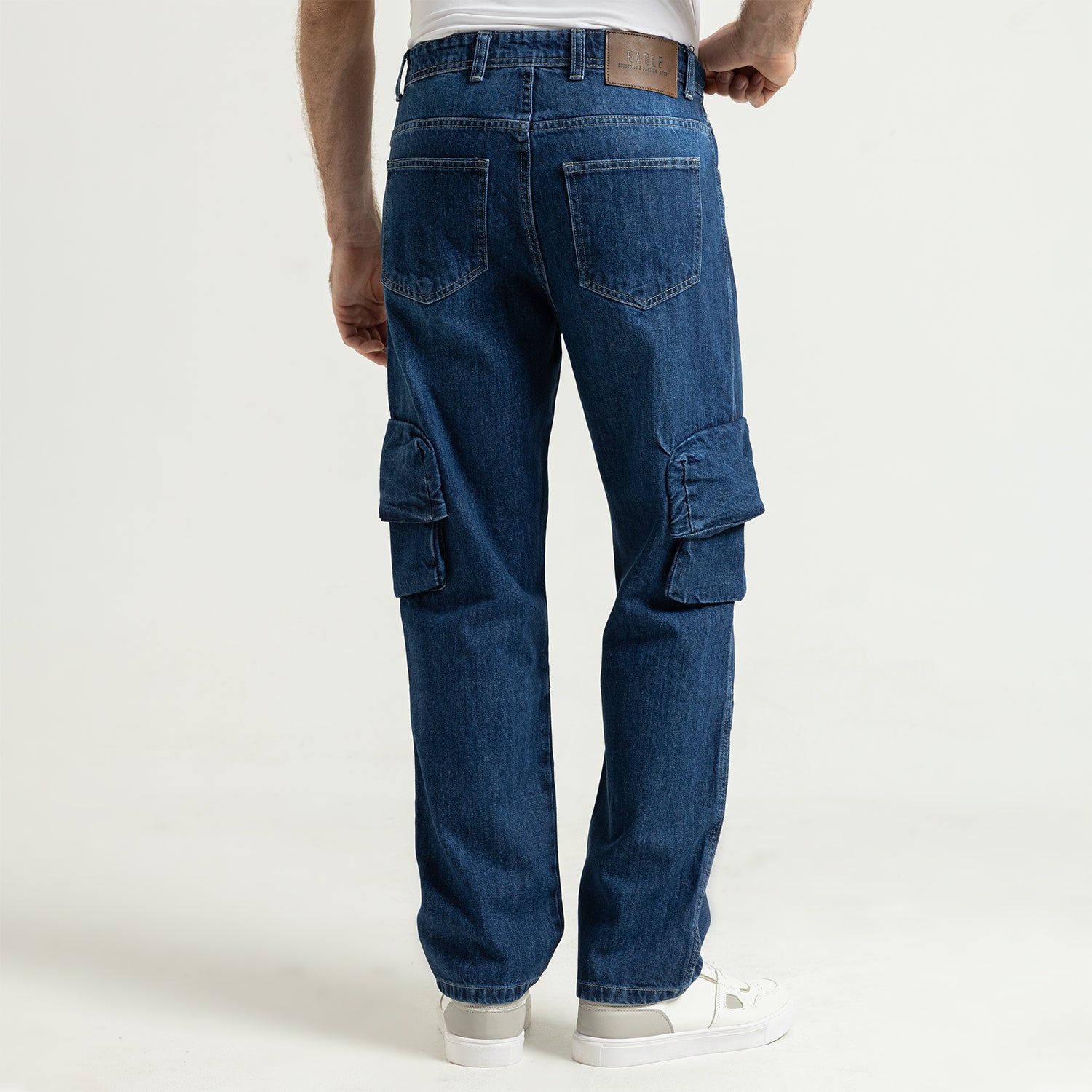 Jeans Wide Leg Cut & Saw-JN-913-W25