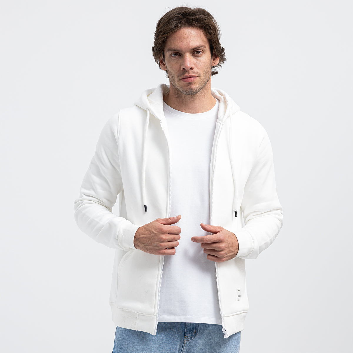 SWEAT SHIRT ZIPPER Basic ZIP-02-W26