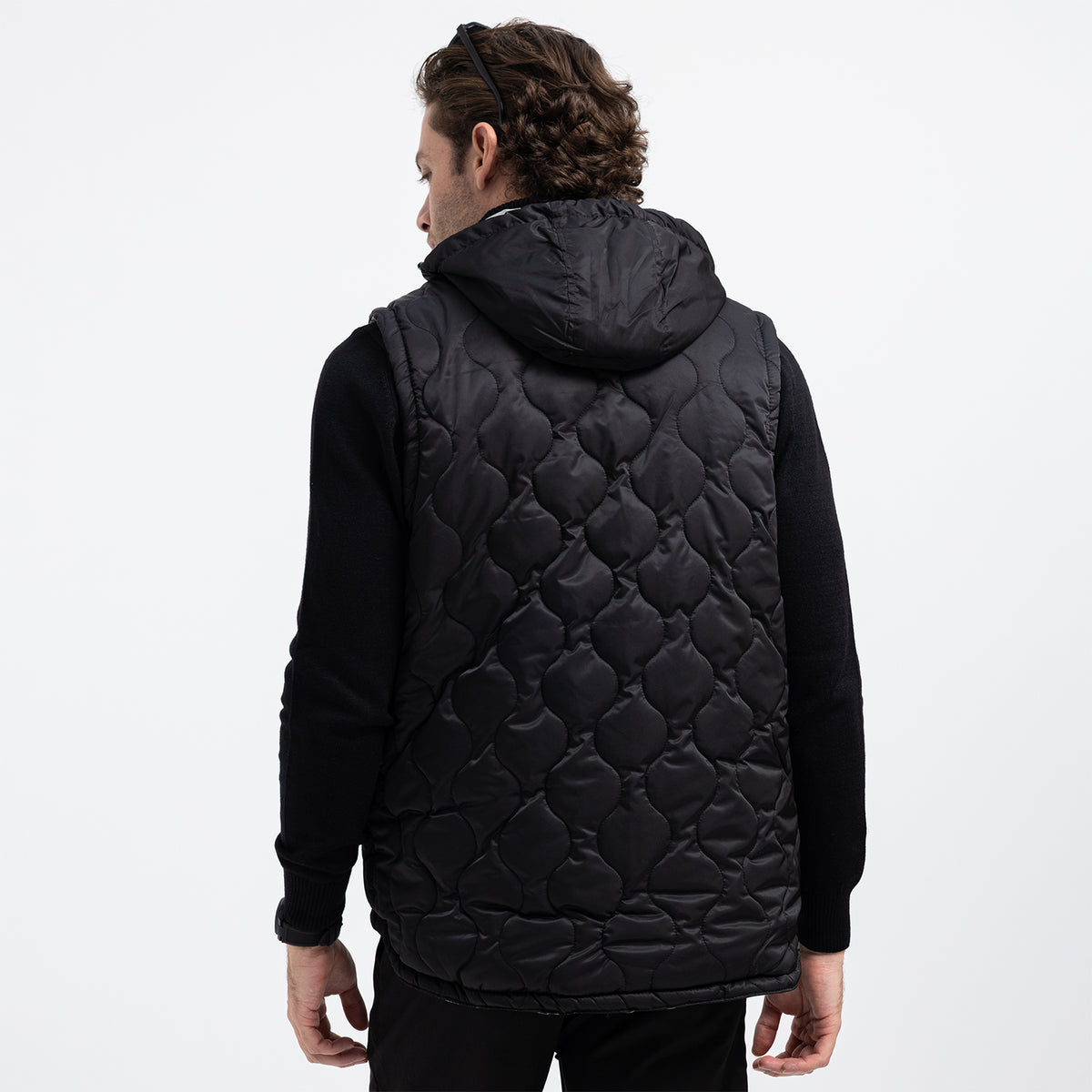 Regular Fit Basic Zip-Up Vest